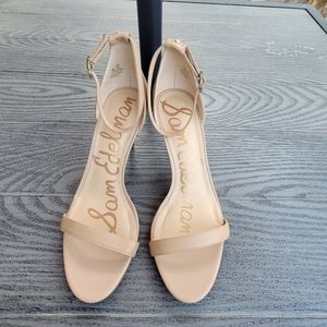 Sam Edelman Nude 3in Heels sz8.5